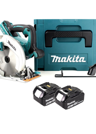 Makita DHS 710 MJ 36 V Akku Li-Ion Handkreissäge 190 mm + 2x Akku 4,0Ah + Makpac - ohne Ladegerät