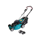 Makita DLM 380 G2 tondeuse à gazon à batterie 36V (2x18V) 38cm + 2x batterie 6,0Ah - sans chargeur