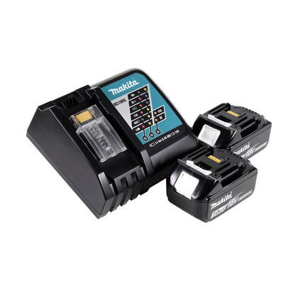 Makita DUT 130 RF mikser akumulatorowy 18V M14 bezszczotkowy + 2x akumulator 3.0Ah + ładowarka