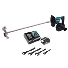 Makita DUT 130 RM1 mikser akumulatorowy 18V M14 bezszczotkowy + 1x akumulator 4.0Ah + ładowarka