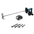Makita DUT 130 G1 mikser akumulatorowy 18V M14 bezszczotkowy + 1x akumulator 6,0Ah - bez ładowarki