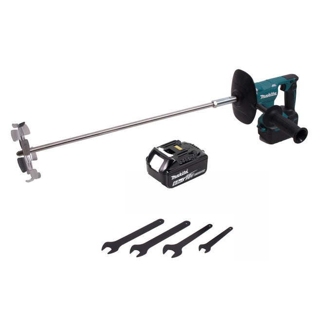 Makita DUT 130 G1 mikser akumulatorowy 18V M14 bezszczotkowy + 1x akumulator 6,0Ah - bez ładowarki
