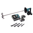 Makita DUT 130 RG mikser akumulatorowy 18V M14 Brushless + 2x akumulator 6.0Ah + ładowarka