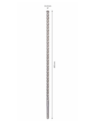 Bosch Hammerbohrer SDS-plus 7X Bohrer 12x400x465mm Carbide ( 2608576154 ) PGM zertifiziert