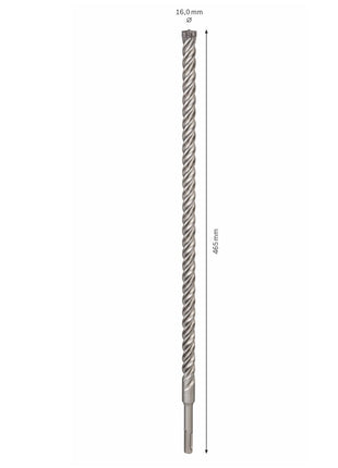 Bosch Hammerbohrer SDS-plus 7X Bohrer 16x400x465mm Carbide ( 2608576170 ) PGM zertifiziert