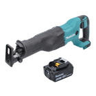 Makita DJR 186 T1 Akku Reciprosäge Säbelsäge 18 V + 1x Akku 5,0 Ah - ohne Ladegerät - Toolbrothers