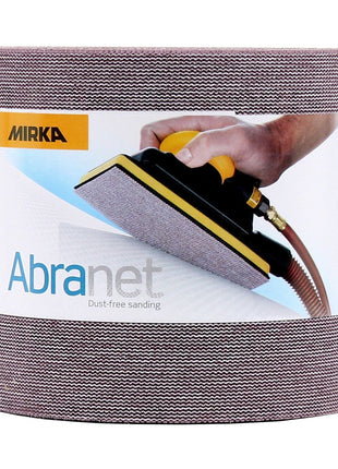 Mirka ABRANET 2x Schleifpapier Rolle 115mm x 10m P180 Schleifrolle Klett ( 2x 545BY001183R )