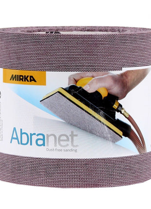 Mirka ABRANET 2x Schleifpapier Rolle 115mm x 10m P320 Schleifrolle Klett ( 2x 545BY001323R )