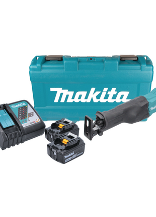 Sierra alternativa a batería Makita DJR 186 RGK 18 V + 2x baterías 6,0 Ah + cargador + estuche