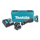 Sierra alternativa a batería Makita DJR 186 RGK 18 V + 2x baterías 6,0 Ah + cargador + estuche