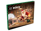 Calendrier de l'Avent 2024 de Bosch avec 33 outils ( 1600A0349X ) Tournevis à cliquet pour embouts, manche en T, tournevis de précision, tournevis pour embouts Stubby, accessoires, tire-bouchon, sacoche