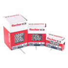 Fischer Power-Fast II FPF II Spanplattenschraube 4,5x50 mm 200 Stück ( 670636 ) Pan Head mit Torx Vollgewinde galvanisch verzinkt, blau passiviert