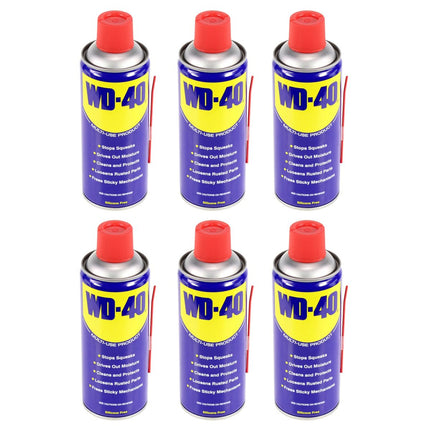 6x WD-40 Universal Spray Multifunktionsprodukt / Kriechöl 400 ml