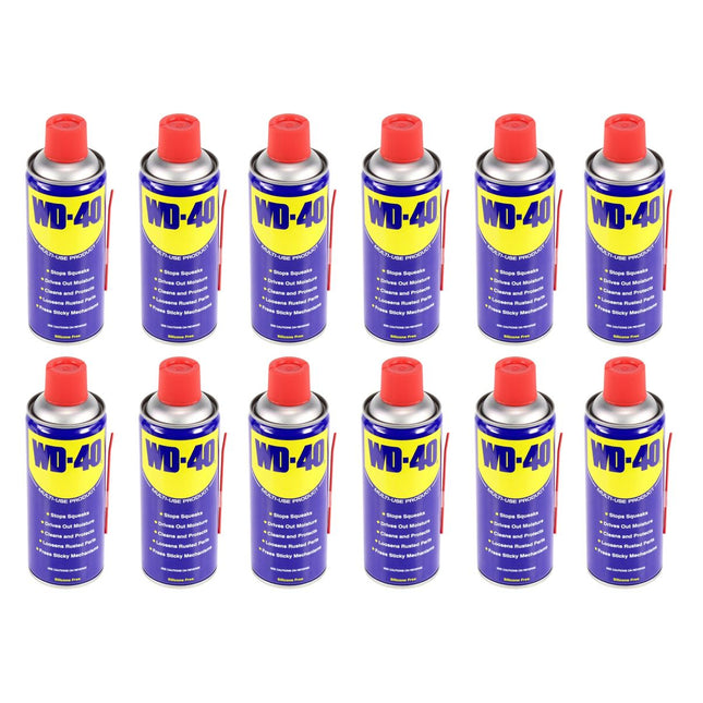 12x WD-40 Universal Spray Multifunktionsprodukt / Kriechöl 400 ml