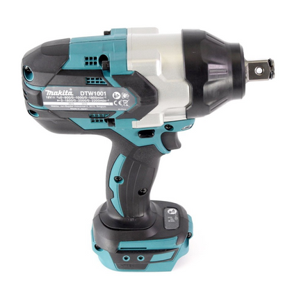 Makita DTW 1001 ZJ akumulatorowy klucz udarowy 18V 3/4" 1050Nm bezszczotkowy + Makpac - bez akumulatora, bez ładowarki