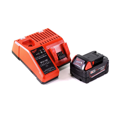 Milwaukee M18NRG-301 Akku Starter Set 18V mit M18 BX B3 Akku 3,0Ah + M12-18C Ladegerät