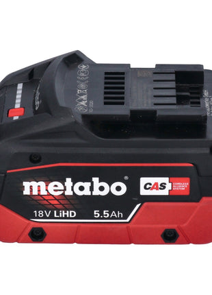 Metabo Basis Set 4x LiHD Akkupack 18 V 5,5 Ah Li-Ion Akku CAS System ( 685180000 ) + ASC 145 DUO Doppel Ladegerät + metaBOX - Toolbrothers