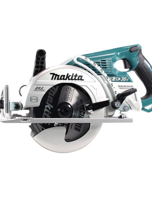 Makita DRS 780 T Akku Handkreissäge 36V ( 2x18V ) 185 mm Brushless + 2x Akku 5,0Ah  - ohne Ladegerät - Toolbrothers