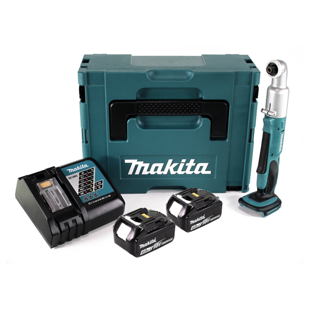 Makita DTL 061 RMJ akumulatorowy klucz udarowy 18V 1/4" 60Nm + 2x akumulator 4.0Ah + ładowarka + Makpac