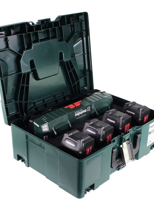 Kit de base Metabo avec 4x batteries Li-Power 5,2Ah + ASC 145 DUO + ​​​​Metaloc