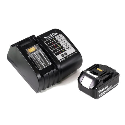 Makita DTD 152 STK akumulatorowy klucz udarowy 18V 165Nm 1/4" + 1x akumulator 5,0Ah + ładowarka + 100 szt. zestaw wierteł + walizka