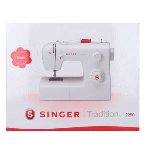 Máquina de coser Singer 2250 Tradition 72 vatios 700 rpm 5 mm de largo de puntada / 4 mm de ancho de puntada