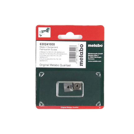 Metabo Wendemesser für SCV 18 LTX BL 1.6 Akku Blechschere 2 Stück ( 630241000 ) - Toolbrothers