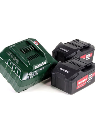 Metabo SSW 18 LTX 400 BL Akku Schlagschrauber 18 V 400 Nm 1/2" Brushless + 2x Akku 5,2 Ah + Ladegerät + metaBOX