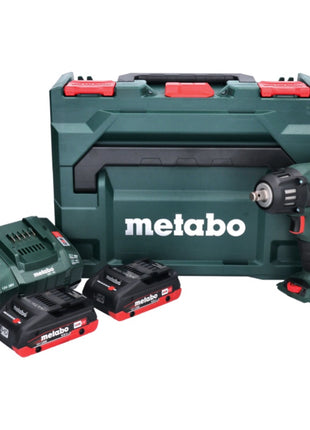 Metabo SSW 18 LTX 400 BL Akku Schlagschrauber 18 V 400 Nm 1/2" Brushless + 2x Akku 4,0 Ah + Ladegerät + metaBOX