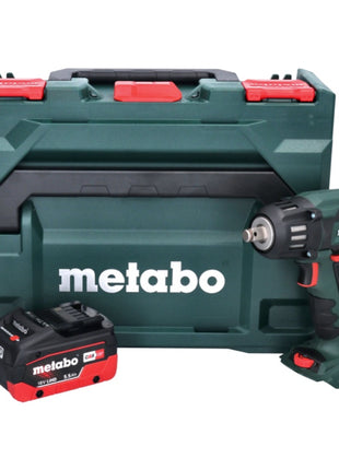 Metabo SSW 18 LTX 400 BL Akku Schlagschrauber 18 V 400 Nm 1/2" Brushless + 1x Akku 5,5 Ah + metaBOX - ohne Ladegerät