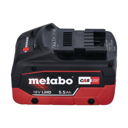 Metabo SSW 18 LTX 400 BL akumulatorowy klucz udarowy 18 V 400 Nm 1/2" bezszczotkowy + 1x akumulator 5,5 Ah + metaBOX - bez ładowarki