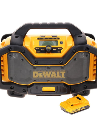 DeWalt DCR 027 N Akku Radio DAB+ 10,8-18,0 V + 1x Akku 2,0 Ah - ohne Ladegerät