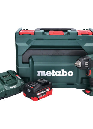 Metabo SSW 18 LTX 400 BL Akku Schlagschrauber 18 V 400 Nm 1/2" Brushless + 1x Akku 8,0 Ah + Ladegerät + metaBOX