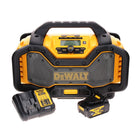 Radio bezprzewodowe DeWalt DCR 027 M1 DAB+ 10,8-18,0 V + 1x akumulator 4,0 Ah + ładowarka