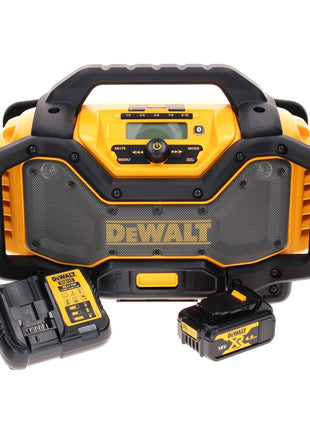 DeWalt DCR 027 M1 Akku Radio DAB+ 10,8-18,0 V + 1x Akku 4,0 Ah + Ladegerät