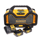 Radio bezprzewodowe DeWalt DCR 027 M2 DAB+ 10,8-18,0 V + 2x akumulator 4,0 Ah + ładowarka