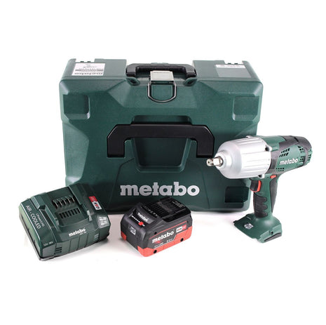 Metabo SSW 18 LTX 600 Akku Schlagschrauber 18 V 600 Nm 1/2" + 1x LiHD Akku 8,0 Ah + Ladegerät + MetaLoc