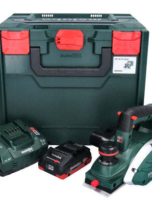 Metabo HO 18 LTX 20-82 Akku Hobel 18 V 82 mm + 1x Akku 4,0 Ah + Ladegerät + metaBOX - Toolbrothers