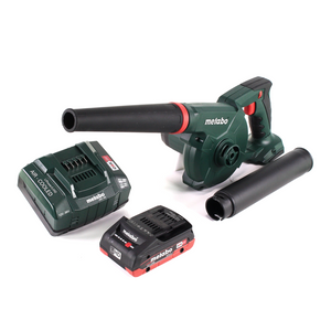 Akumulatorowa dmuchawa Metabo AG 18 18 V + 1x akumulator LiHD 4,0 Ah + ładowarka
