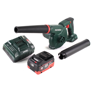 Akumulatorowa dmuchawa Metabo AG 18 18 V + 1x akumulator LiHD 5,5 Ah + ładowarka