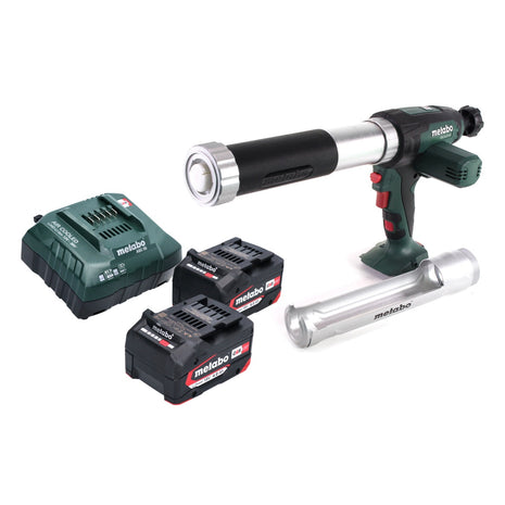 Metabo KPA 18 LTX 400 Akku Kartuschenpistole 18 V + 2x Akku 4,0 Ah + Ladegerät