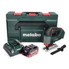 Sierra de calar a batería Metabo STAB 18 LTX 100 18 V + 1x batería LiHD 8,0 Ah + cargador + MetaBOX