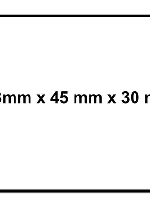 Meisterling Schaum Nageldicht Band 3 mm x 45 mm x 30 m ( 006040000040 )