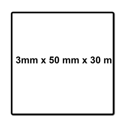 Meisterling Schaum Nageldicht Band 3 mm x 50 mm x 30 m ( 006040000050 )