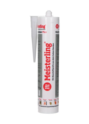 Meisterling Kartuschenkleber PLUS 310 ml ( 006050000030 ) dauerelastisch, selbstklebend