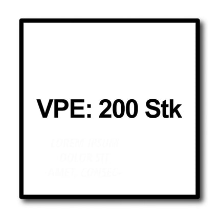 Meisterling Terrassenschrauben 5x50 mm 200 Stück ( 010010000011 ) CUT Spitze 90° Linsen Senkkopf mit Torx 2/3 Grobgewinde VA Edelstahl