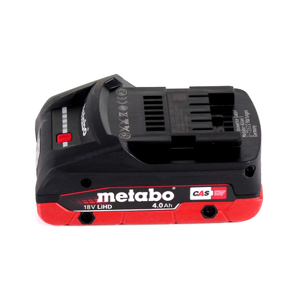 Metabo Power 160-5 18 LTX BL OF Kompresor akumulatorowy 18 V 8,0 bar bezszczotkowy + 1x akumulator LiHD 4,0 Ah - bez ładowarki