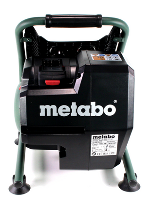 Compresor de batería Metabo Power 160-5 18 LTX BL OF 18 V 8,0 bar sin escobillas + 1x batería LiHD 4,0 Ah - sin cargador