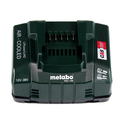 Kompresor akumulatorowy Metabo Power 160-5 18 LTX BL OF 18 V 8,0 bar bezszczotkowy + 1x akumulator LiHD 4,0 Ah + ładowarka