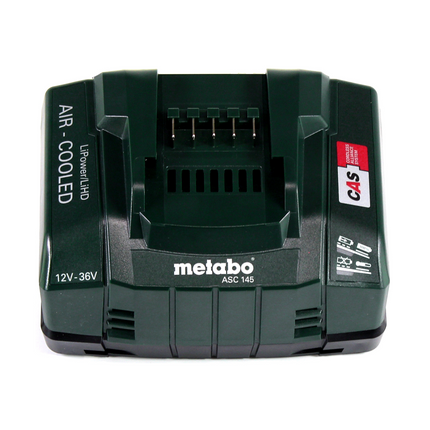 Kompresor akumulatorowy Metabo Power 160-5 18 LTX BL OF 18 V 8,0 bar bezszczotkowy + 1x akumulator LiHD 5,5 Ah + ładowarka